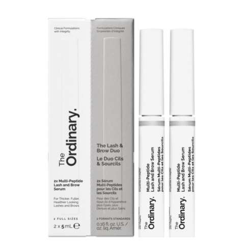 THE ORDINARY Multi-Peptide Lash & Brow Serum - Sada sér s peptidy na řasy a obočí 2 x 5 ml